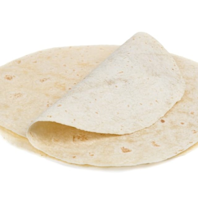 Three Tortillas (corn or flour).