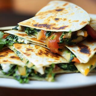Spinach Quesadilla