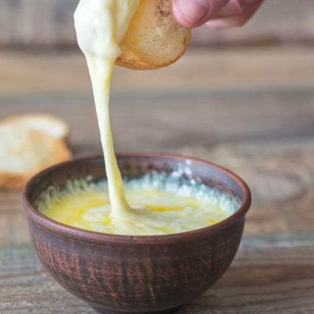 Grande cheese dip.